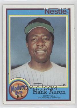 1987 Topps Nestle All-Time Dream Team - Food Issue [Base] #29 - Hank Aaron