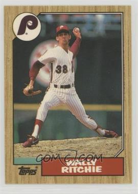 1987 Topps Traded - [Base] - Tiffany #103T - Wally Ritchie