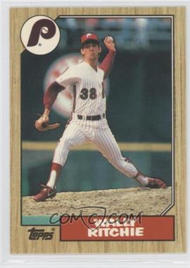 1987 Topps Traded - [Base] - Tiffany #103T - Wally Ritchie