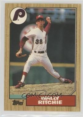 1987 Topps Traded - [Base] - Tiffany #103T - Wally Ritchie