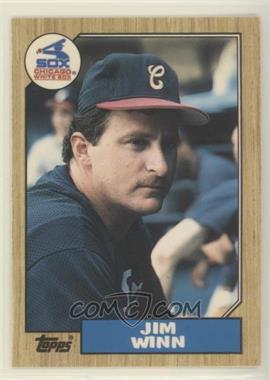 1987 Topps Traded - [Base] - Tiffany #130T - Jim Winn