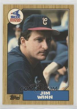 1987 Topps Traded - [Base] - Tiffany #130T - Jim Winn