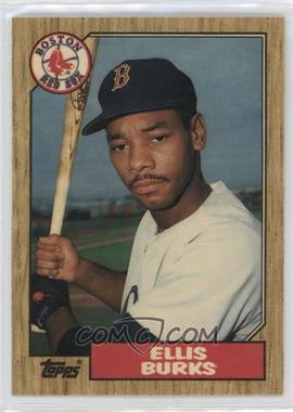 1987 Topps Traded - [Base] - Tiffany #14T - Ellis Burks