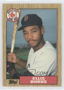 1987 Topps Traded - [Base] - Tiffany #14T - Ellis Burks