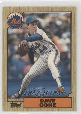 1987 Topps Traded - [Base] - Tiffany #24T - David Cone