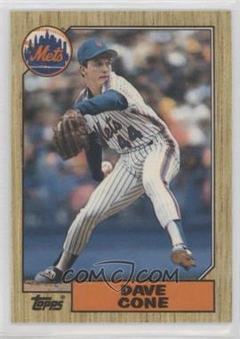 1987 Topps Traded - [Base] - Tiffany #24T - David Cone