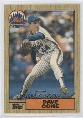 1987 Topps Traded - [Base] - Tiffany #24T - David Cone