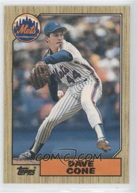 1987 Topps Traded - [Base] - Tiffany #24T - David Cone