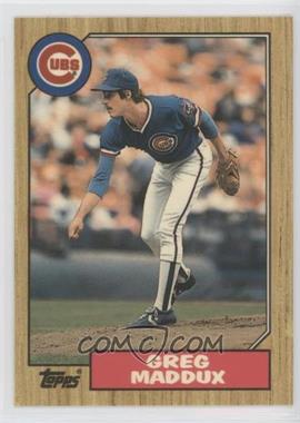 1987 Topps Traded - [Base] - Tiffany #70T - Greg Maddux