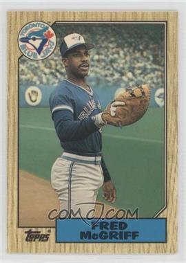 1987 Topps Traded - [Base] - Tiffany #74T - Fred McGriff