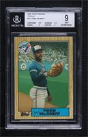 Fred McGriff [BGS 9 MINT]