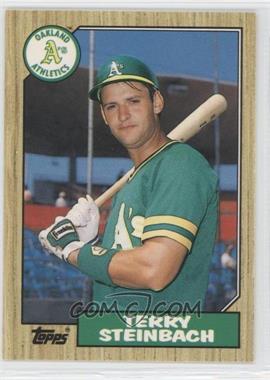 1987 Topps Traded - [Base] #117T - Terry Steinbach