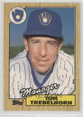 1987 Topps Traded - [Base] #121T - Tom Trebelhorn