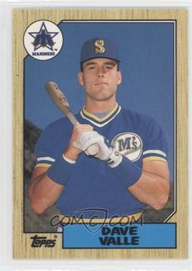 1987 Topps Traded - [Base] #122T - Dave Valle