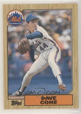 1987 Topps Traded - [Base] #24T - David Cone