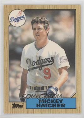 1987 Topps Traded - [Base] #43T - Mickey Hatcher