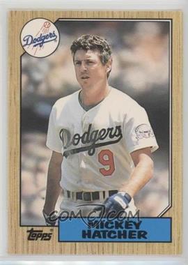 1987 Topps Traded - [Base] #43T - Mickey Hatcher