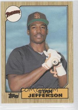 1987 Topps Traded - [Base] #55T - Stan Jefferson