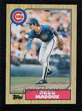 1987 Topps Traded - [Base] #70T - Greg Maddux