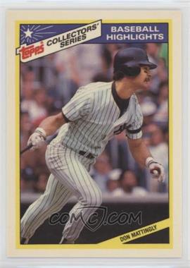 1987 Topps Woolworth Baseball Highlights - Box Set [Base] #15 - Don Mattingly