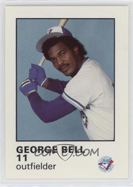 1987 Toronto Blue Jays Fire Safety - [Base] #11 - George Bell