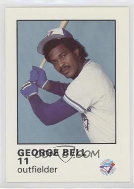 1987 Toronto Blue Jays Fire Safety - [Base] #11 - George Bell