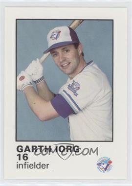 1987 Toronto Blue Jays Fire Safety - [Base] #16 - Garth Iorg