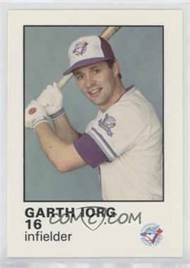 1987 Toronto Blue Jays Fire Safety - [Base] #16 - Garth Iorg