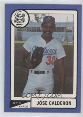 1988-89 BYN Puerto Rico Winter League - [Base] #164 - Jose Calderon