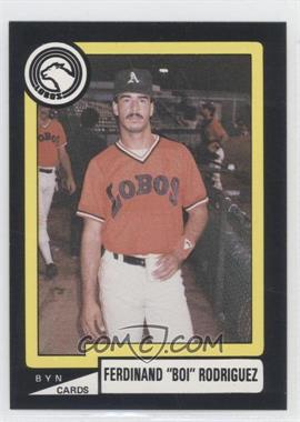 1988-89 BYN Puerto Rico Winter League - [Base] #18 - Boi Rodriguez