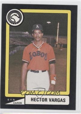 1988-89 BYN Puerto Rico Winter League - [Base] #21 - Hector Vargas