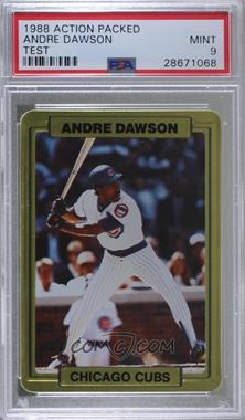 1988 Action Packed Test Issue - [Base] #_ANDA - Andre Dawson [PSA 9 MINT]