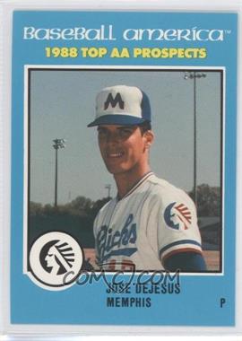 1988 Baseball America Top AA Prospects - [Base] #AA-14 - Jose DeJesus