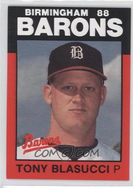 1988 Best Birmingham Barons - [Base] #2 - Tony Blasucci