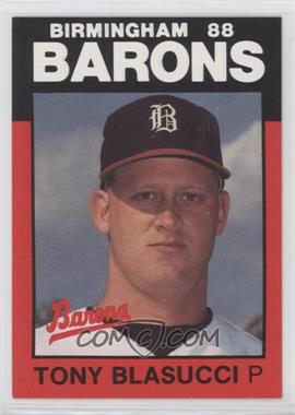 1988 Best Birmingham Barons - [Base] #2 - Tony Blasucci