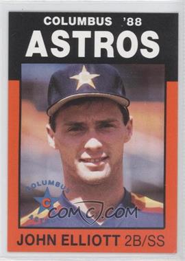 1988 Best Columbus Astros - [Base] #13 - John Elliott