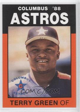 1988 Best Columbus Astros - [Base] #22 - Terry Green