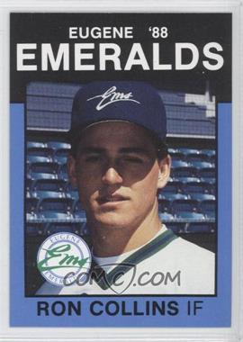 1988 Best Eugene Emeralds - [Base] #18 - Ron Collins