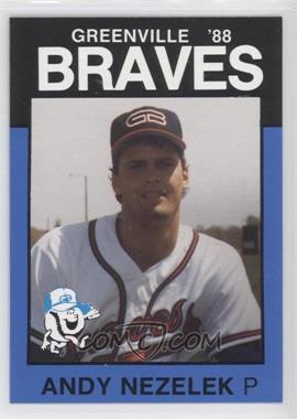 1988 Best Greenville Braves - [Base] #19 - Andy Nezelek