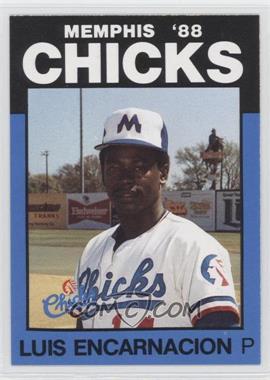 1988 Best Memphis Chicks - [Base] #12 - Luis Encarnacion