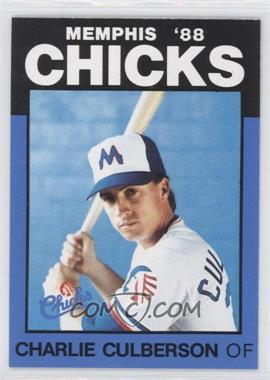 1988 Best Memphis Chicks - [Base] #17 - Charlie Culberson