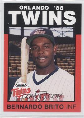 1988 Best Orlando Twins - [Base] #28 - Bernardo Brito