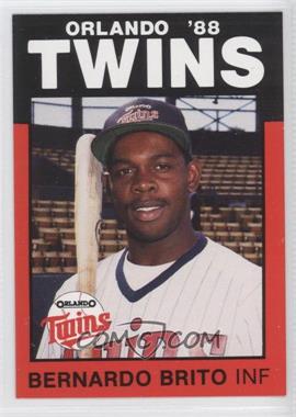 1988 Best Orlando Twins - [Base] #28 - Bernardo Brito