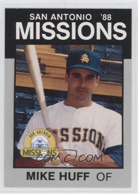 1988 Best San Antonio Missions - [Base] - Platinum #19 - Mike Huff