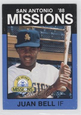 1988 Best San Antonio Missions - [Base] #24 - Juan Bell