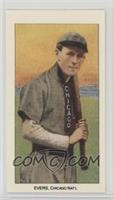 Johnny Evers (Batting, Chicago on Jersey)