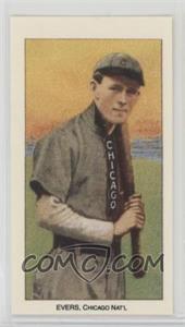 1988 CCC 1909-11 T206 Reprints - [Base] #_JOEV.3 - Johnny Evers (Batting, Chicago on Jersey)
