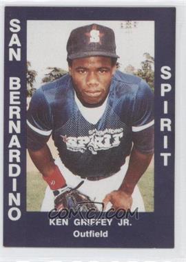 1988 Cal League California League - [Base] #34.1 - Ken Griffey Jr. (Blue Jersey; Authentic)