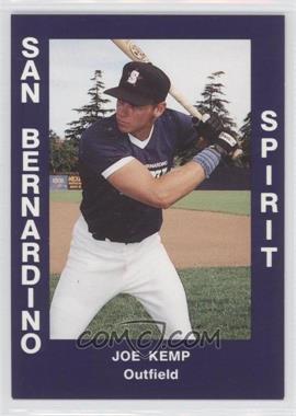 1988 Cal League California League - [Base] #35 - Joe Kemp