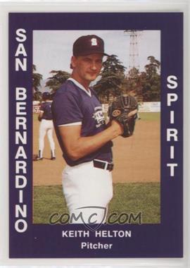 1988 Cal League California League - [Base] #44 - Keith Helton